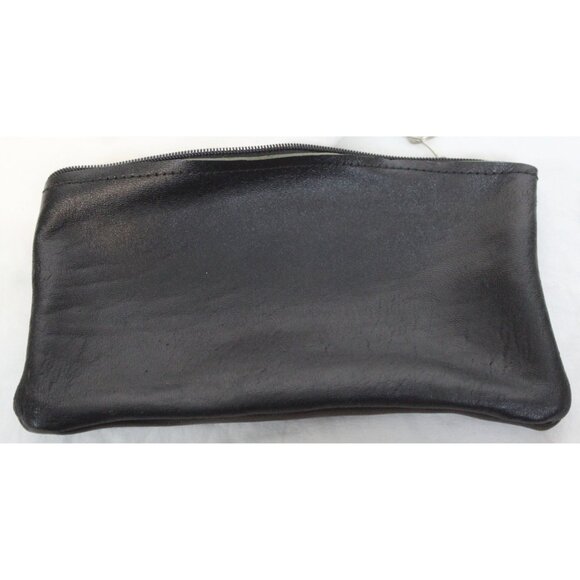 Peruvian Peru Leather Pouch Wallet tooled Native Llama Machu Picchu Zipper - Picture 2 of 5